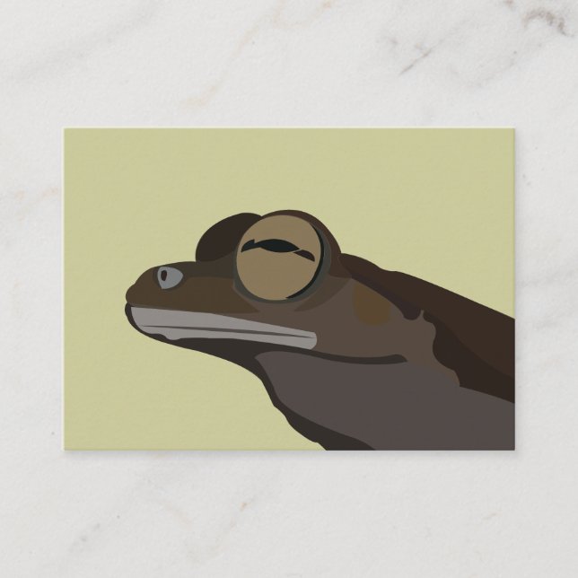 Tree Frog Visitenkarte (Vorderseite)