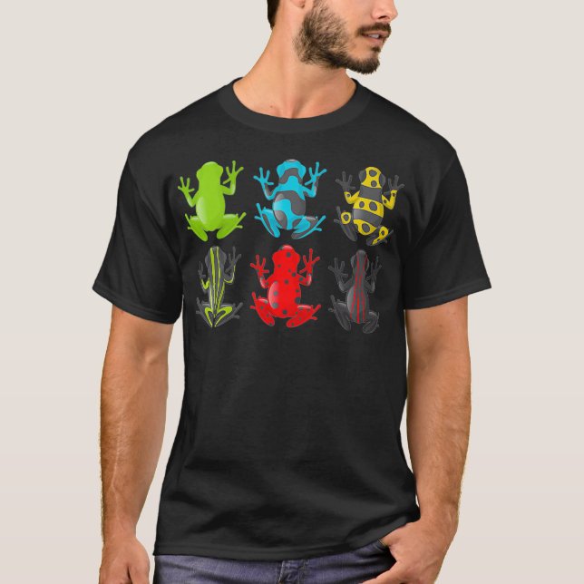 Tree Frogs Hellfarbener Berg Frog T Shirt (Vorderseite)