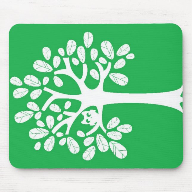 Tree_Green Mousepad (Vorne)