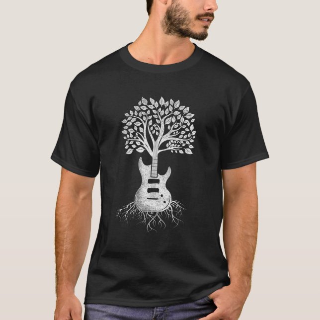 Tree Guitar T-Shirt (Vorderseite)