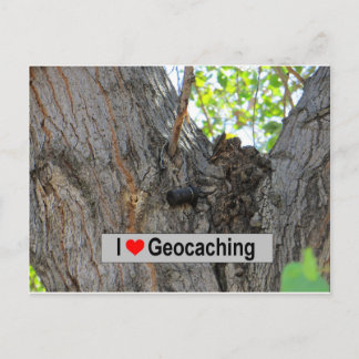 Tree Hanger Cache: Geocaching Postkarte