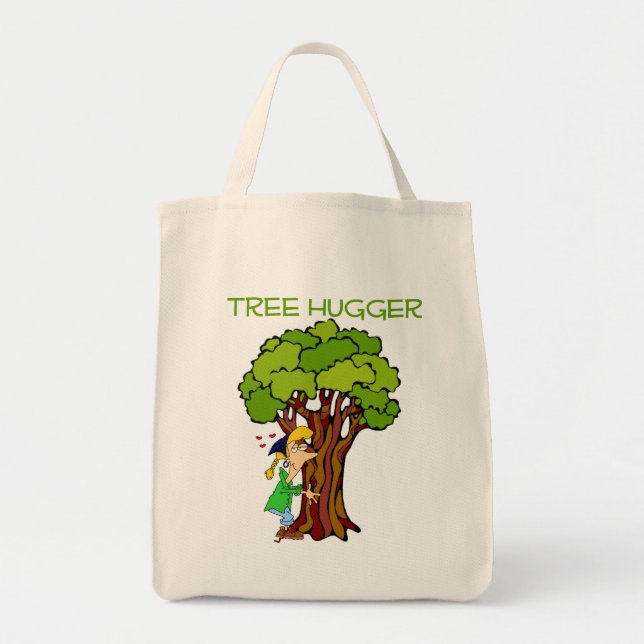 Tree Hugger - Girl Tragetasche (Vorne)