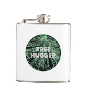 Tree Hugger Green Flachmann