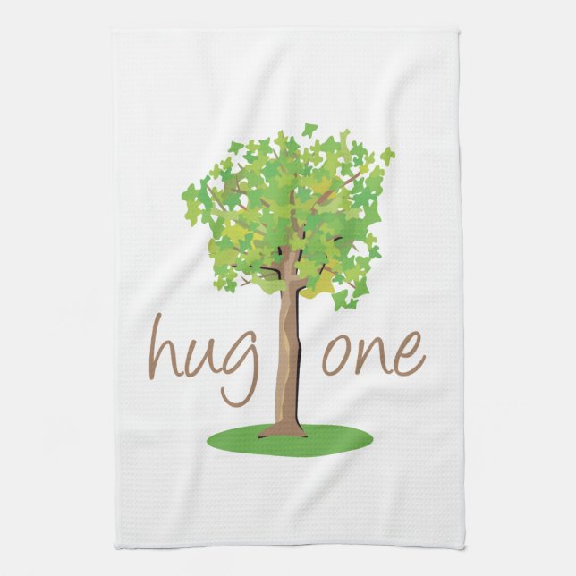 Tree Hugger Handtuch (Vertikal)