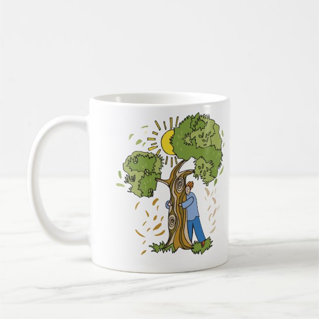 Tree Hugger Kaffeetasse (Links)