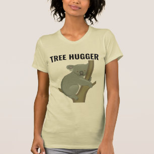 TREE HUGGER KOALA BAR T - SHIRT