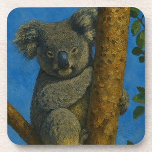 Tree Hugger - Koala in der Kanopie Getränkeuntersetzer