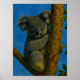 Tree Hugger - Koala in der Kanopie Poster