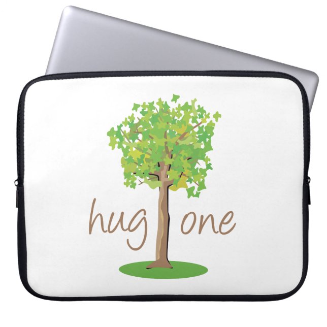 Tree Hugger Laptopschutzhülle (Vorderseite)