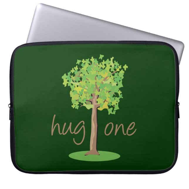Tree Hugger Laptopschutzhülle (Vorderseite)