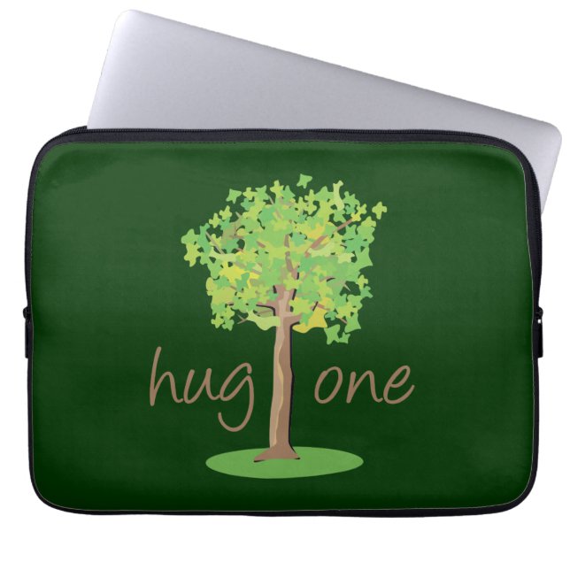 Tree Hugger Laptopschutzhülle (Vorderseite)