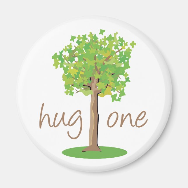 Tree Hugger Magnet (Vorne)