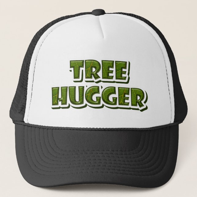 Tree Hugger Truckerkappe (Vorderseite)