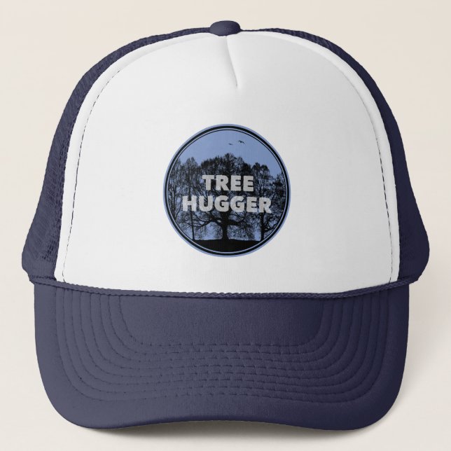 Tree Hugger Truckerkappe (Vorderseite)