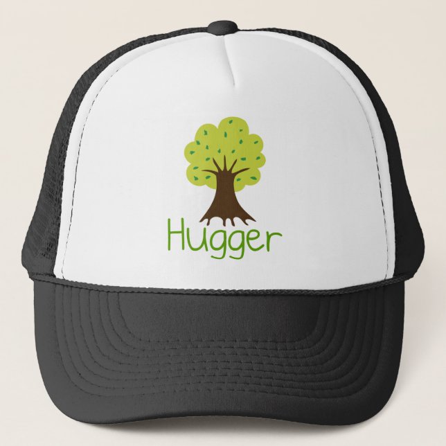 Tree Hugger Truckerkappe (Vorderseite)