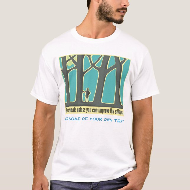 Tree Hugger, Wandern T-Shirt (Vorderseite)