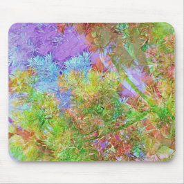 Tree Illusion Traum Farbenfrohe Kunst Mouse Pad Mousepad