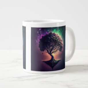 Tree in Space Jumbo-Tasse