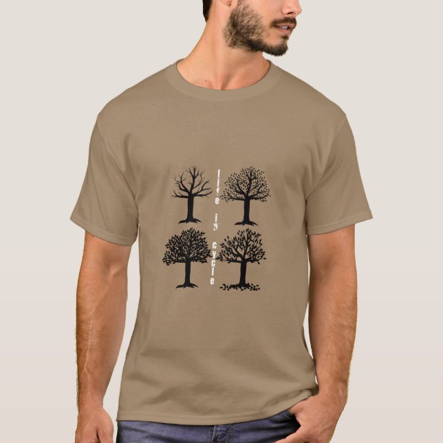 Tree Life Cycle T - Shirt (Vorderseite)