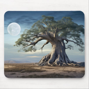 Tree Life Verzauberung Stille Natur Mousepad