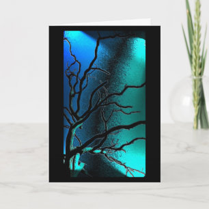 Tree Lights Geburtskarte Karte