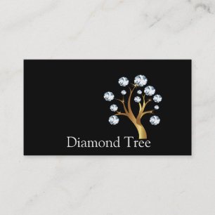 Tree Logo Diamond Visitenkarten Visitenkarte