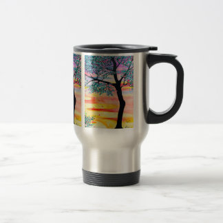 Tree Mug Kid Art Reisebecher