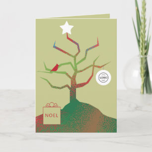 Tree of Art Corporate Weihnachtskarte Karte