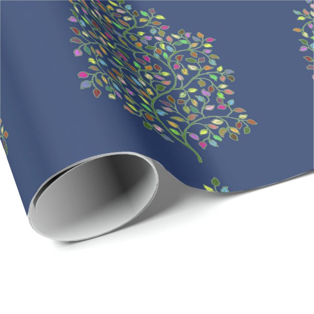 Tree of Fortune Geschenkpapier (Rolleneckpunkt)