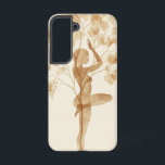 Tree of Grace Ballerina Phone Case Samsung Galaxy Hülle<br><div class="desc">Eine Ballerina verwandelt sich in einen Baum,  der Wachstum,  Eleganz und verwurzelten Ausdruck repräsentiert - wobei Natur und Kunst zu einem einzigen werden.</div>