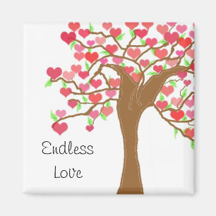 Tree of Hearts Endless Liebe Magnet
