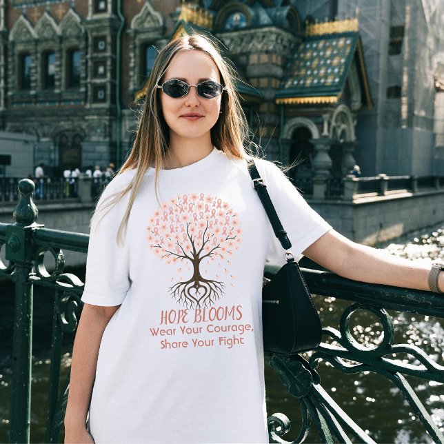 Tree of Hope Breast Cancer Awareness T-Shirt (Von Creator hochgeladen)