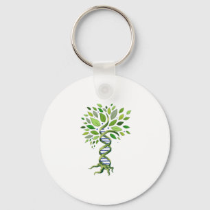 Tree of Life DNA Genetics Biology Environment Schlüsselanhänger