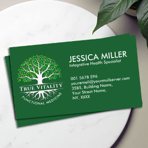Tree of Life - Functional Medicine Business Card Visitenkarte