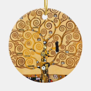 Tree Of Life Gustav Klimt Keramik Ornament