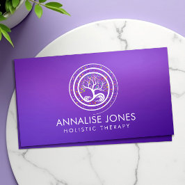 Tree of Life - Infinity Spiral Business Card Visitenkarte