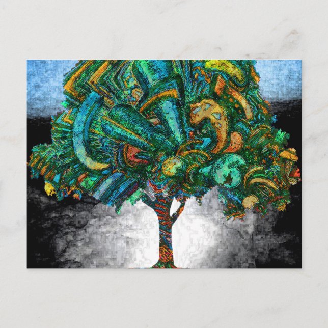 Tree of Life Invent Postkarte (Vorderseite)