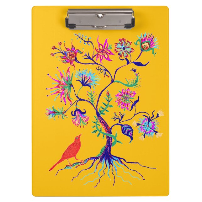 Tree of life Planner Klemmbrett (Vorderseite)