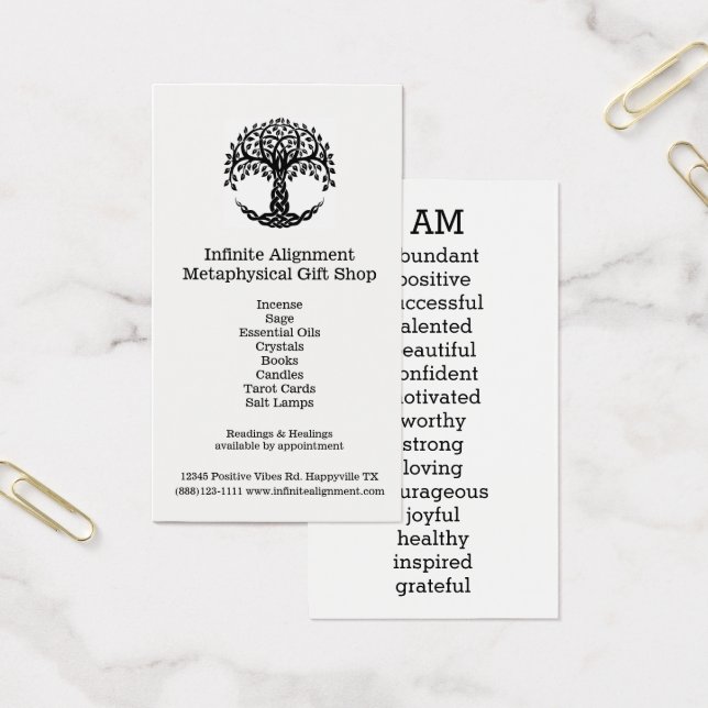 Tree of Life Positive Affirmations I (Büro)