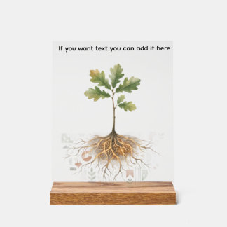 Tree of Life Roots and Heart Personalized