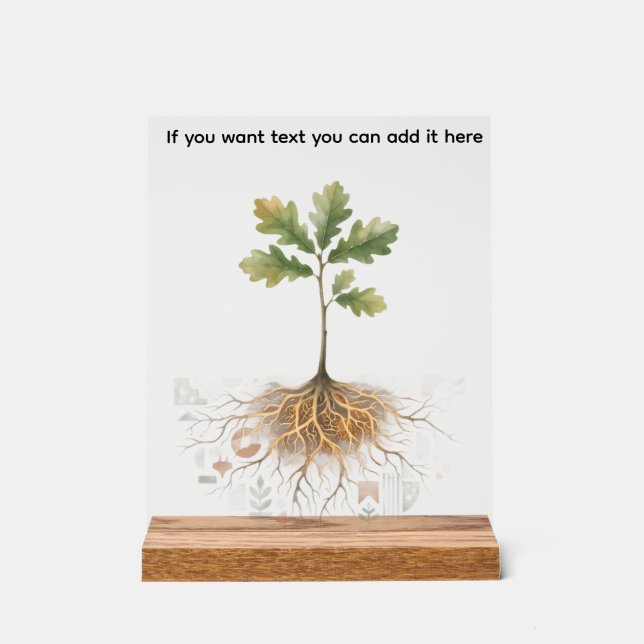 Tree of Life Roots and Heart Personalized (Recto)