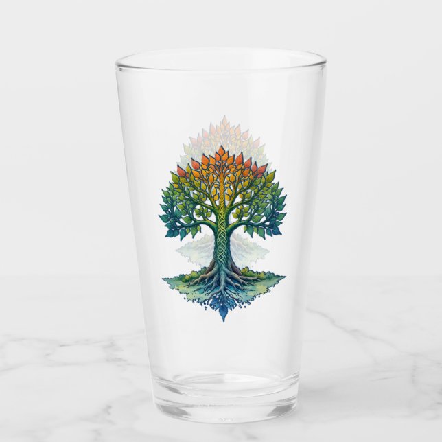 Tree of Life Shifting Dawn  Glas (Vorderseite)