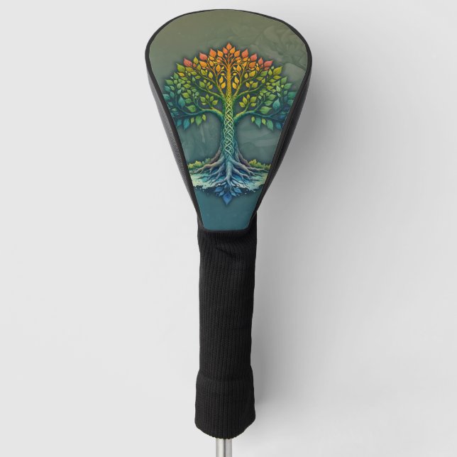 Tree of Life Shifting Dawn  Golf Headcover (Vorderseite)