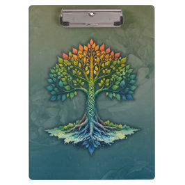 Tree of Life Shifting Dawn  Klemmbrett