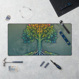 Tree of Life Shifting Dawn  Schreibtischunterlage