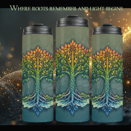 Tree of Life Shifting Dawn  Thermosbecher