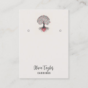 Tree of Life Spiritual Tree Bio Grafikkarte Visitenkarte