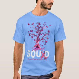 Tree of Life Support Squad Brustkrebs Bewusstsein T-Shirt