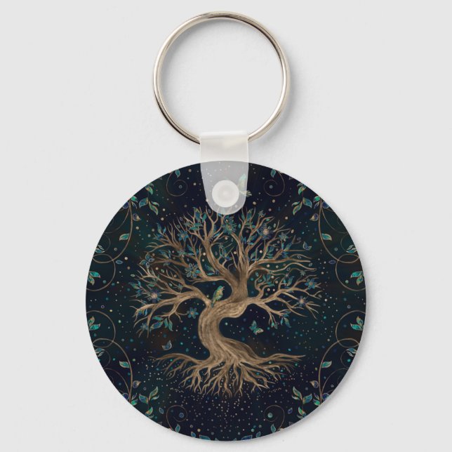 Tree of Life - Yggdrasil Schlüsselanhänger (Vorderseite)