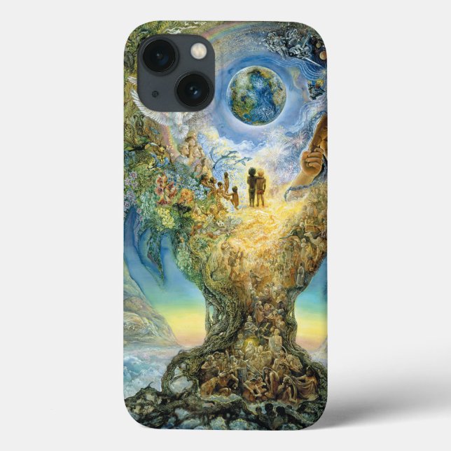Tree of Peace iPhone 13 Fall Case-Mate iPhone Hülle (Rückseite)